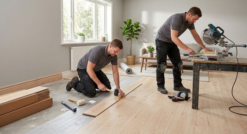 Laminate Floor Installation in Gillette, NJ