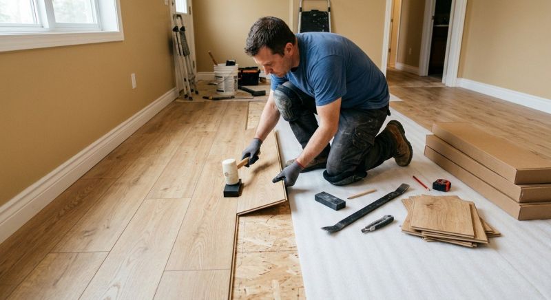 Laminate Floor Installation in Hackettstown, NJ