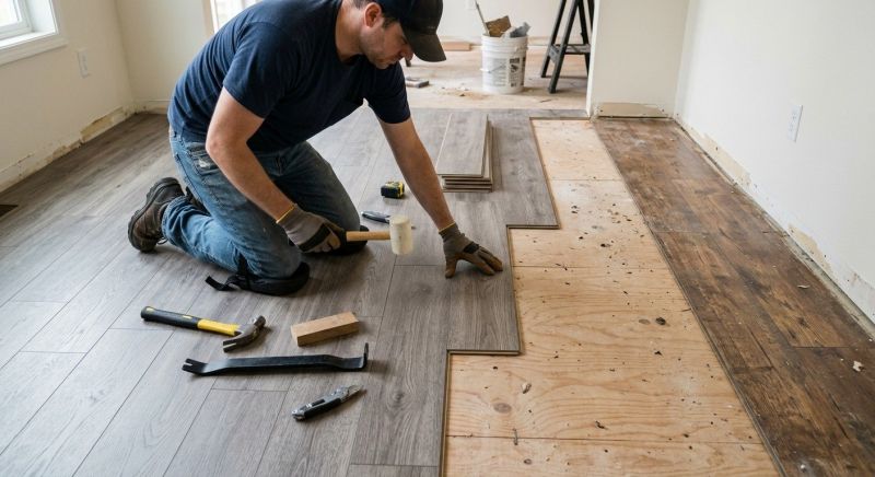 Laminate Floor Replacement in Boonton, NJ