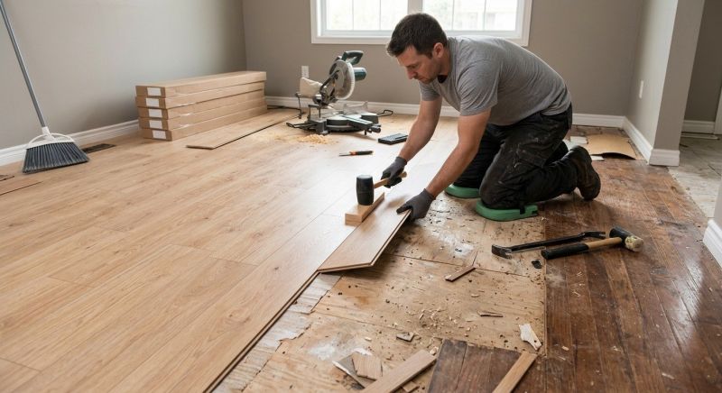 Laminate Floor Replacement in Englewood, NJ