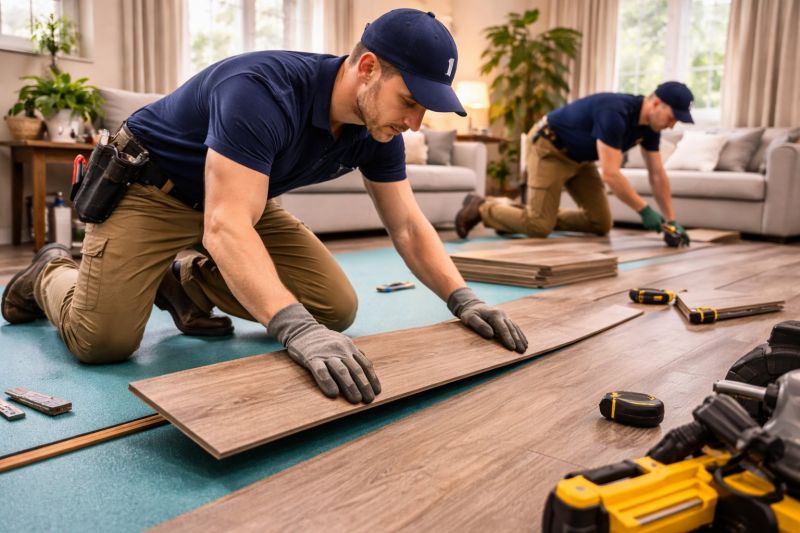 Laminate Floor Replacement in Hackettstown, NJ