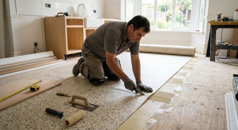 Linoleum Floor Installation in Edison, NJ