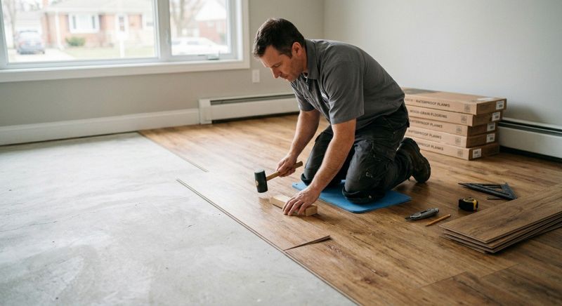 Linoleum Floor Installation in Irvington, NJ