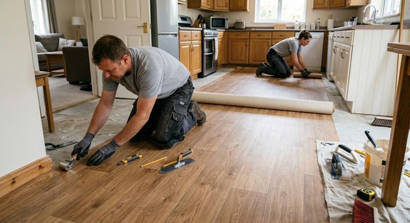 Linoleum Floor Installation in Florham Park, NJ