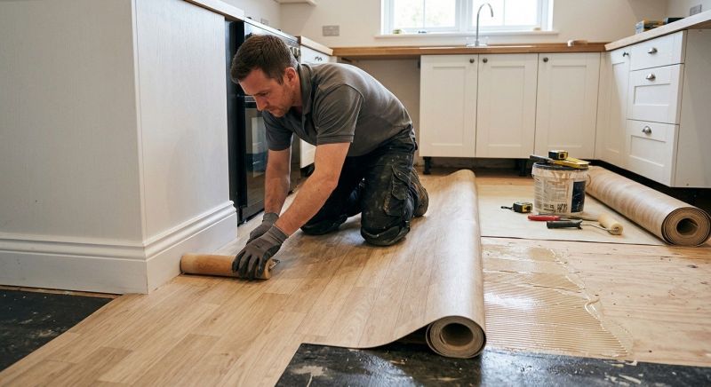 Sheet Linoleum Installation in Chatham, NJ