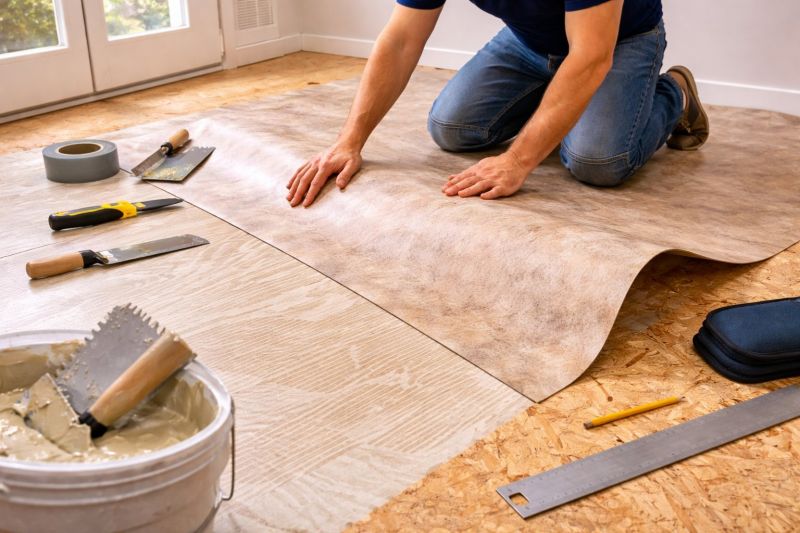 Sheet Vinyl Installation in Andover, NJ