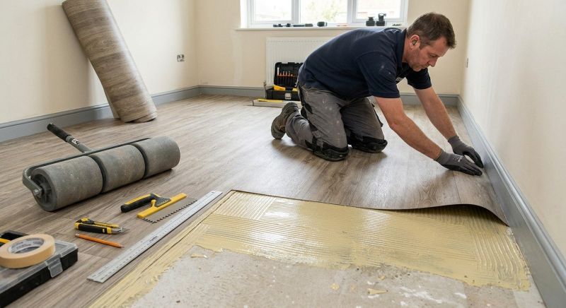 Sheet Vinyl Installation in Hackensack, NJ
