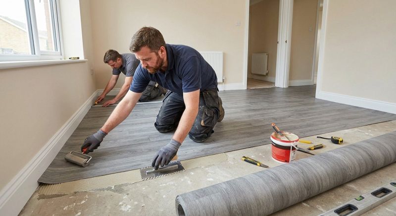 Sheet Vinyl Installation in North Brunswick, NJ