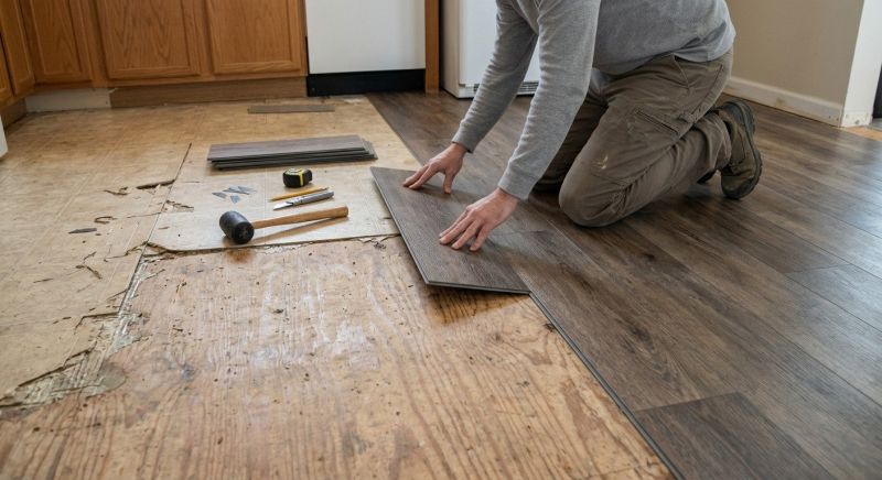 Vinyl Flooring Installation in Flanders, NJ