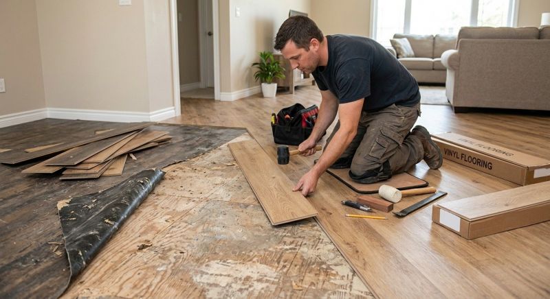 Vinyl Flooring Installation in Hackensack, NJ