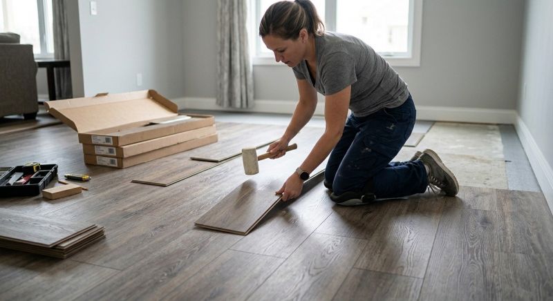 Vinyl Plank Floor Installation in Florham Park, NJ