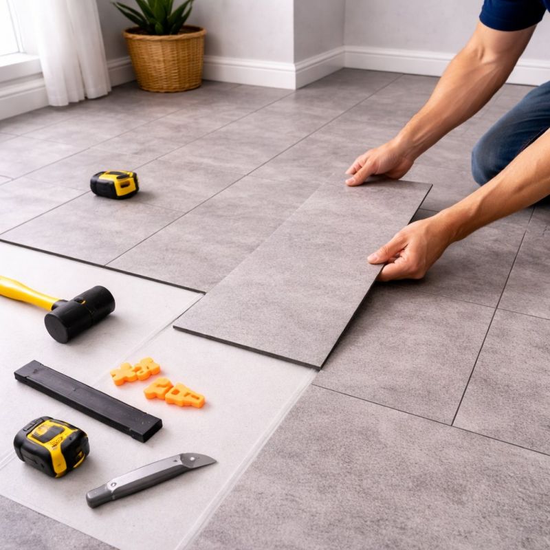Vinyl Tile Replacement in Florham Park, NJ